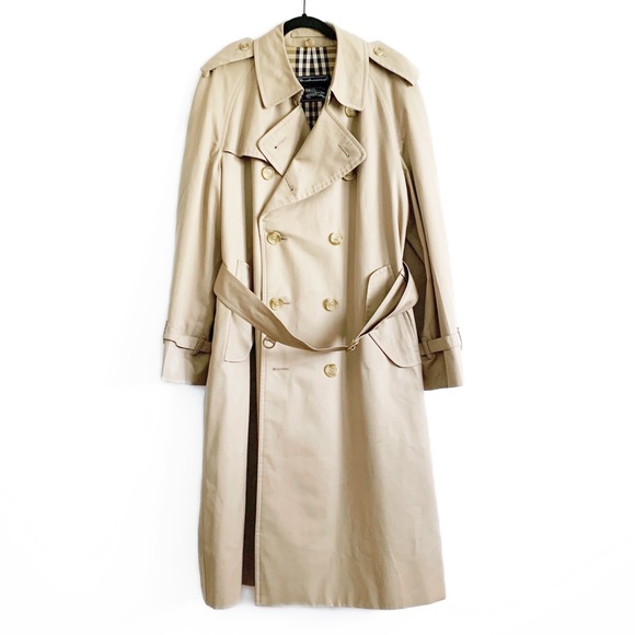 Vintage Burberry Men’s Trench Coat Size 42